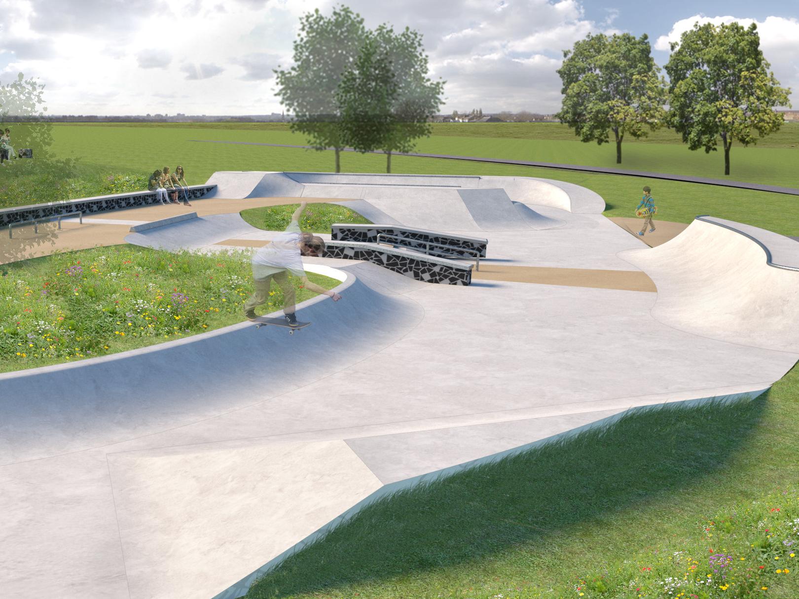 New look for Norfolk Skatepark - Physical Activity Facilities